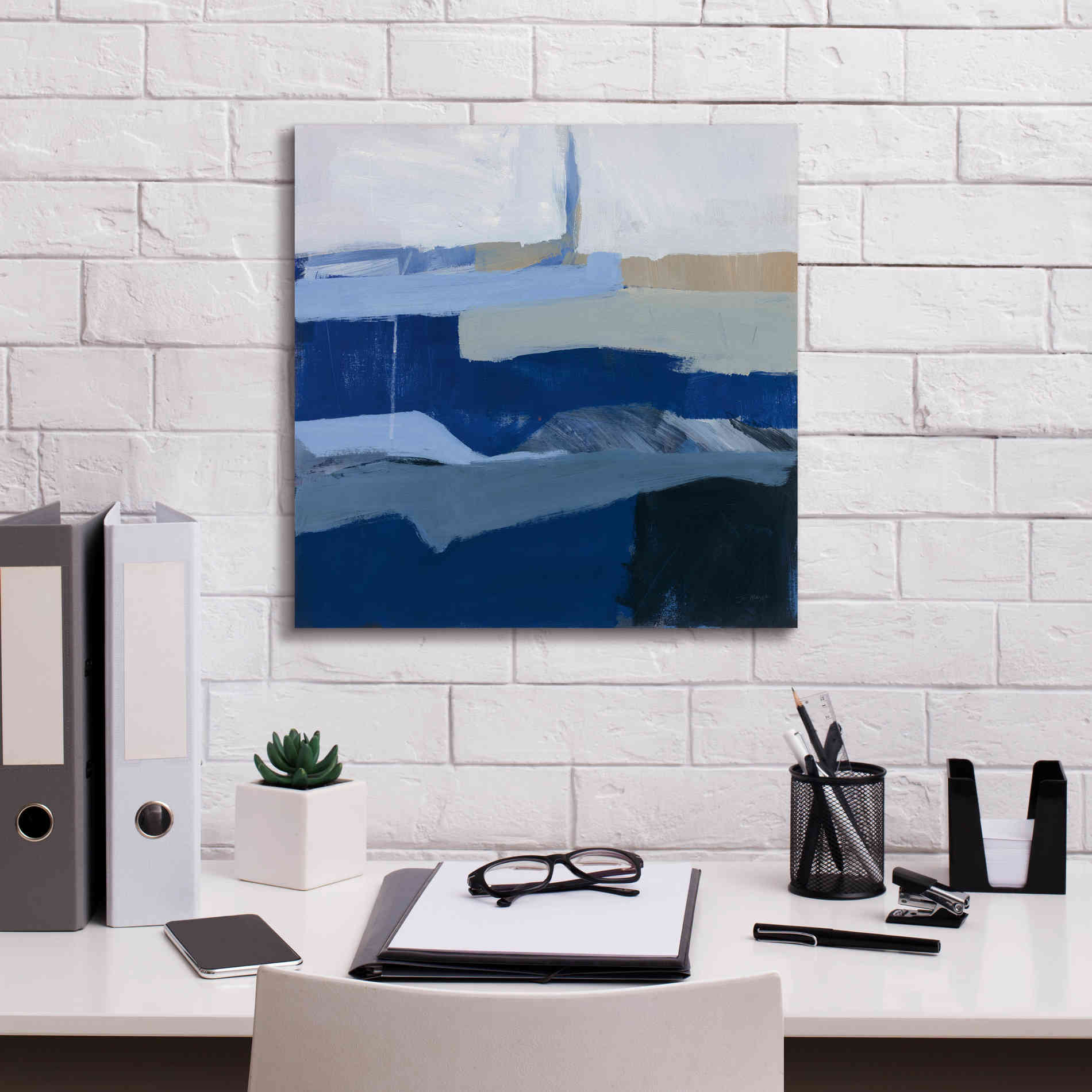'Crisp Day' by Jo Maye, Canvas Wall Art,18 x 18