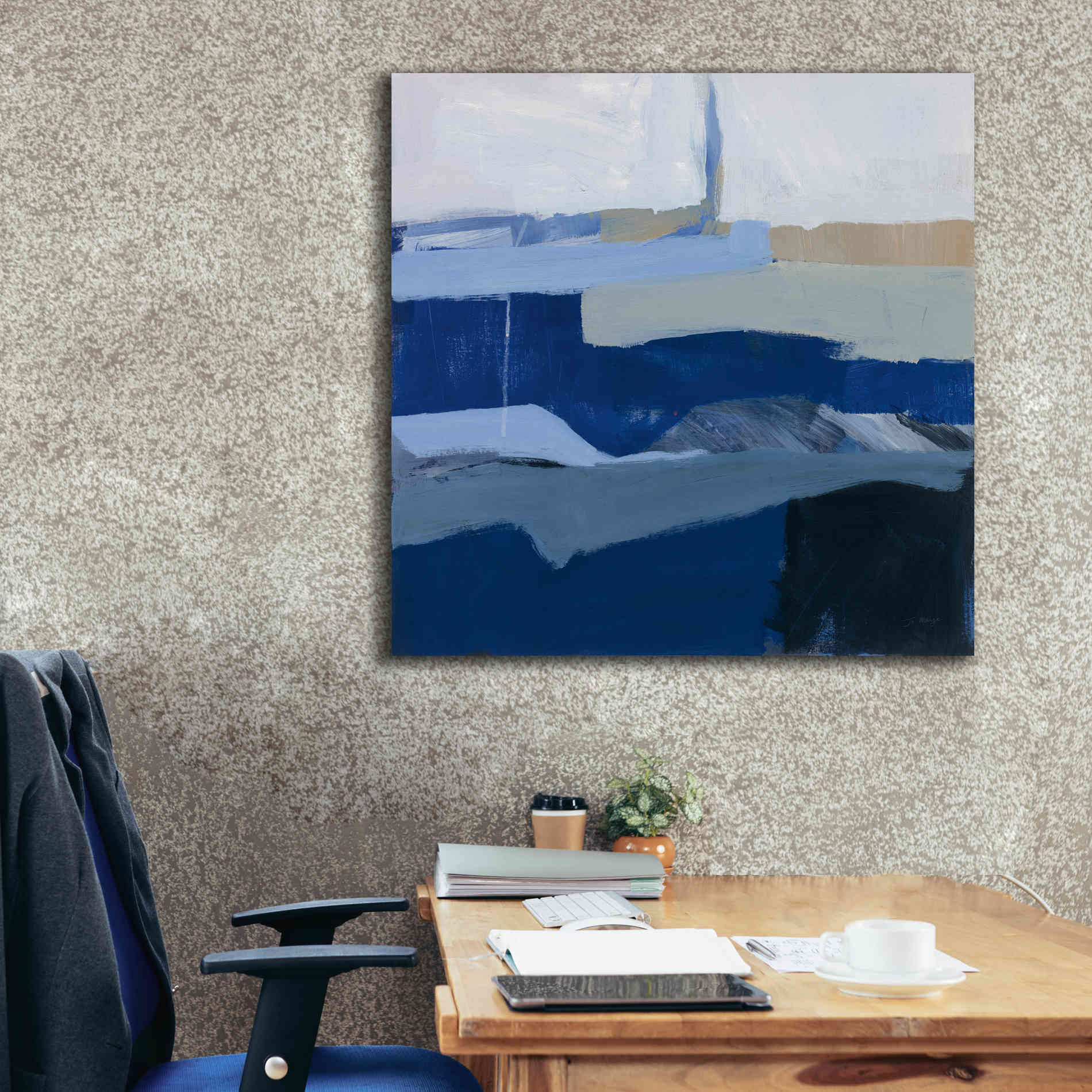 'Crisp Day' by Jo Maye, Canvas Wall Art,37 x 37