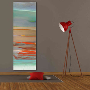 'Layers II' by Jo Maye, Canvas Wall Art,20 x 60