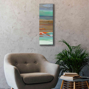 'Layers III' by Jo Maye, Canvas Wall Art,12 x 36