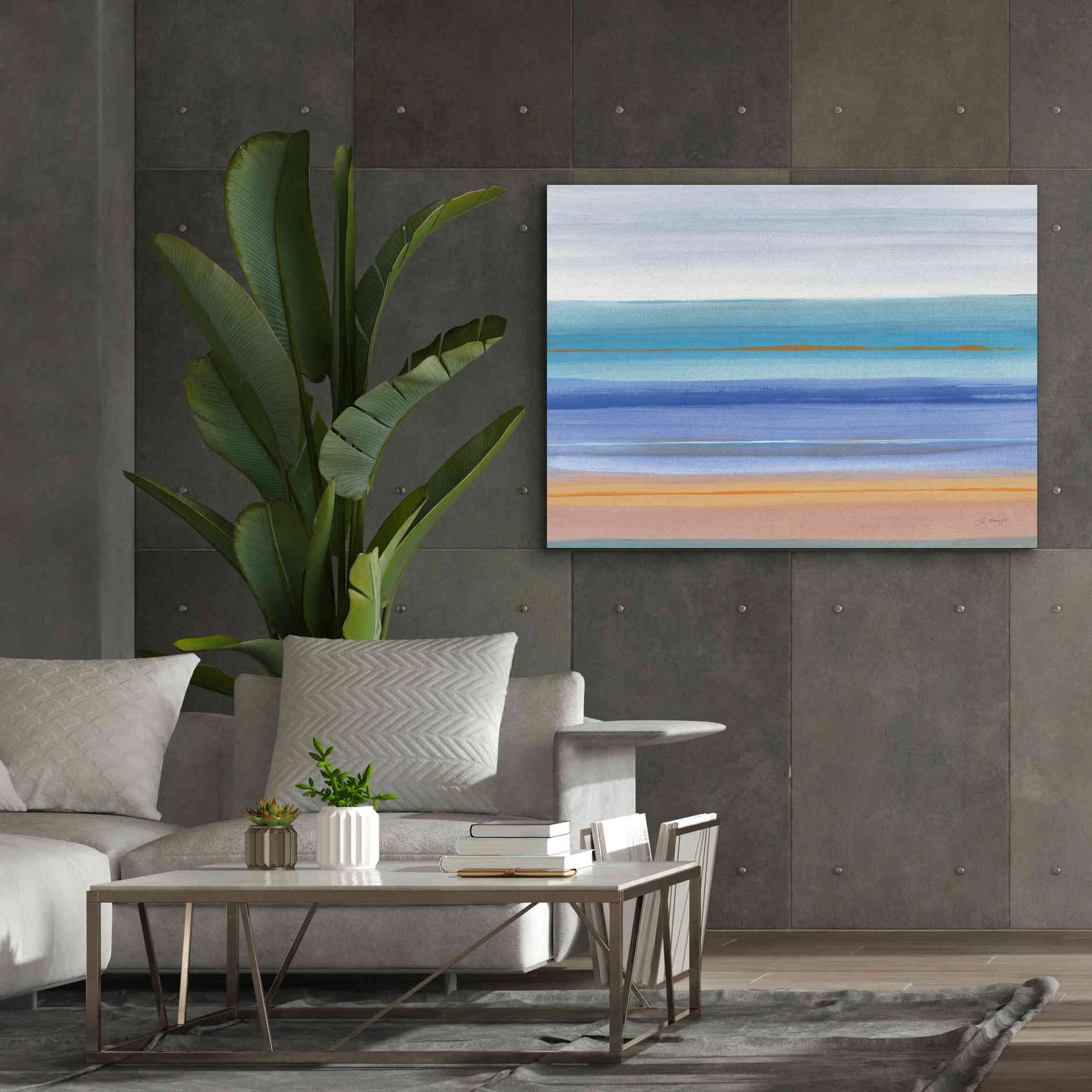 'Warmth' by Jo Maye, Canvas Wall Art,54 x 40