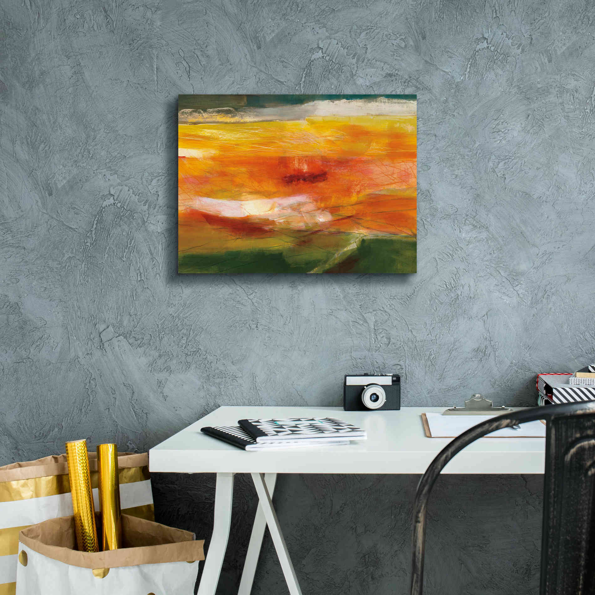 'Bog Journey v2' by Jo Maye, Canvas Wall Art,16 x 12
