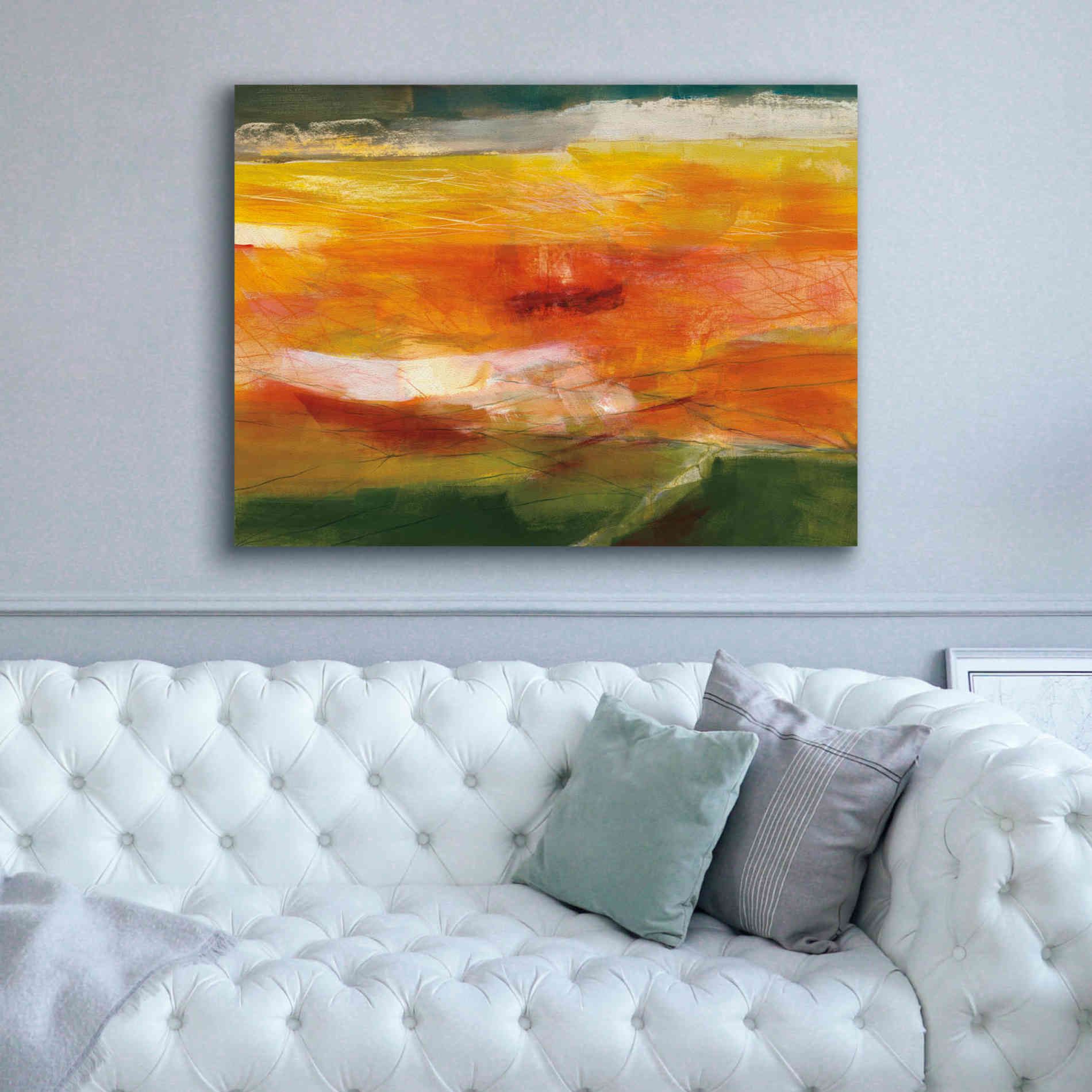 'Bog Journey v2' by Jo Maye, Canvas Wall Art,54 x 40