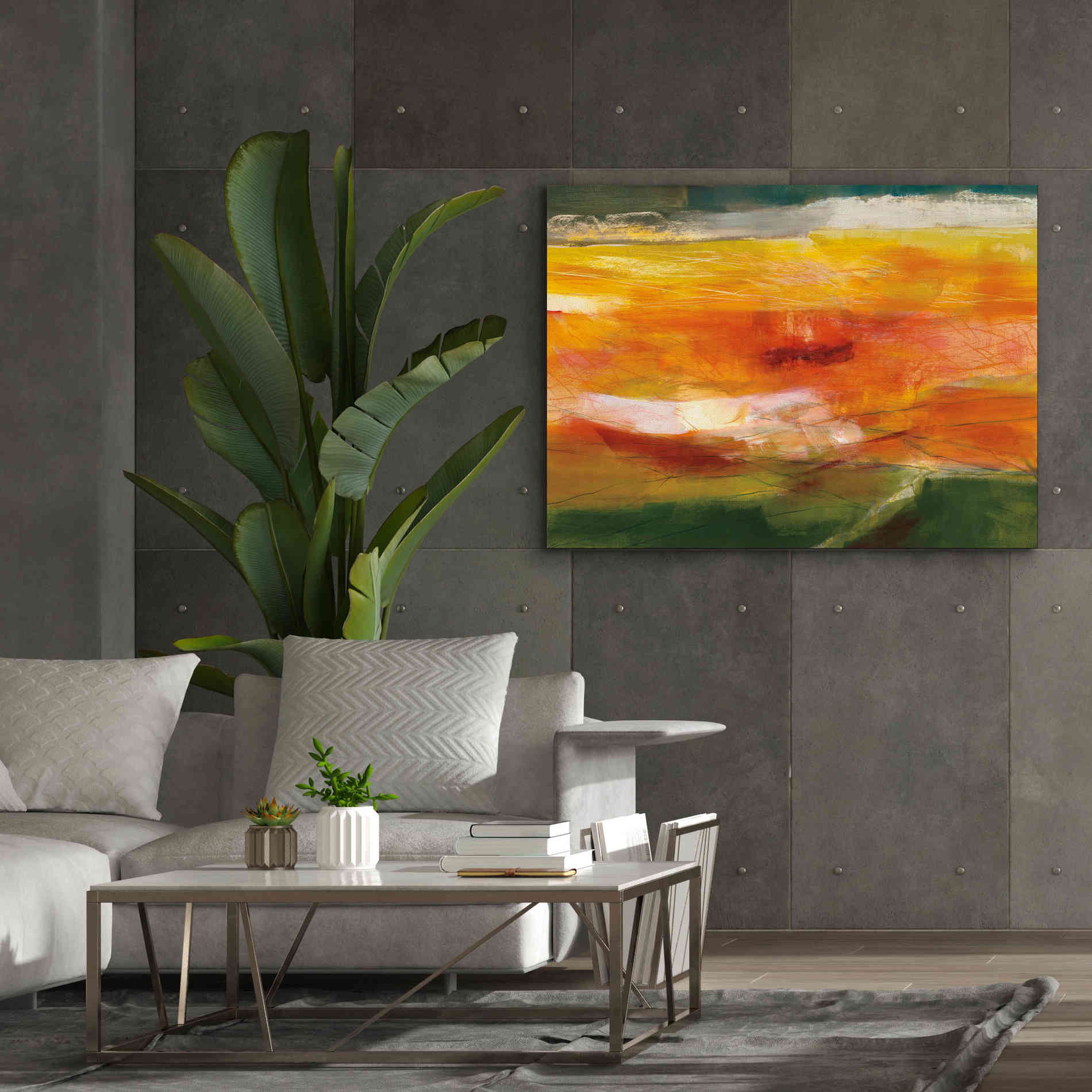 'Bog Journey v2' by Jo Maye, Canvas Wall Art,54 x 40