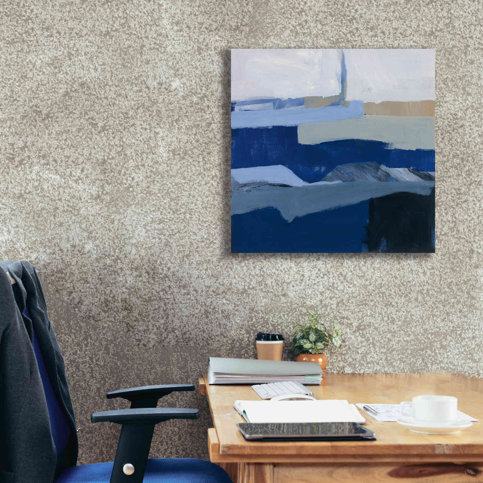 'Crisp Day v2' by Jo Maye, Canvas Wall Art,26 x 26