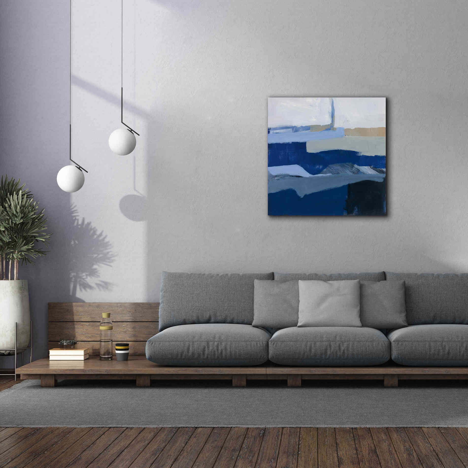 'Crisp Day v2' by Jo Maye, Canvas Wall Art,37 x 37