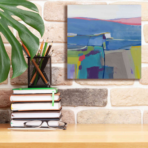 Image of 'Hill Side Bright' by Jo Maye, Canvas Wall Art,12 x 12