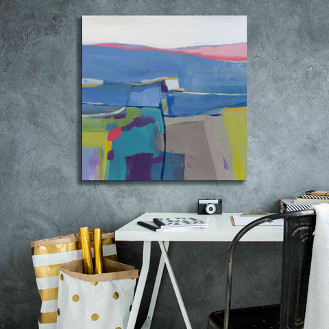 Image of 'Hill Side Bright' by Jo Maye, Canvas Wall Art,26 x 26