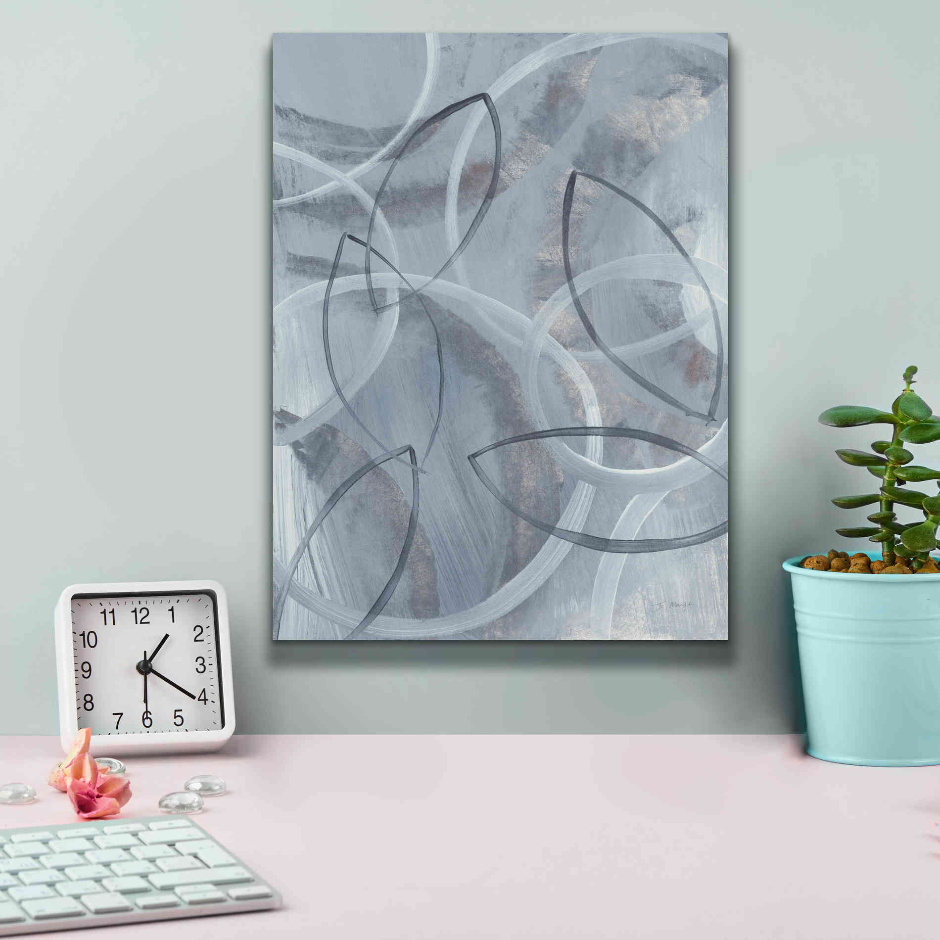 'Float II' by Jo Maye, Canvas Wall Art,12 x 16