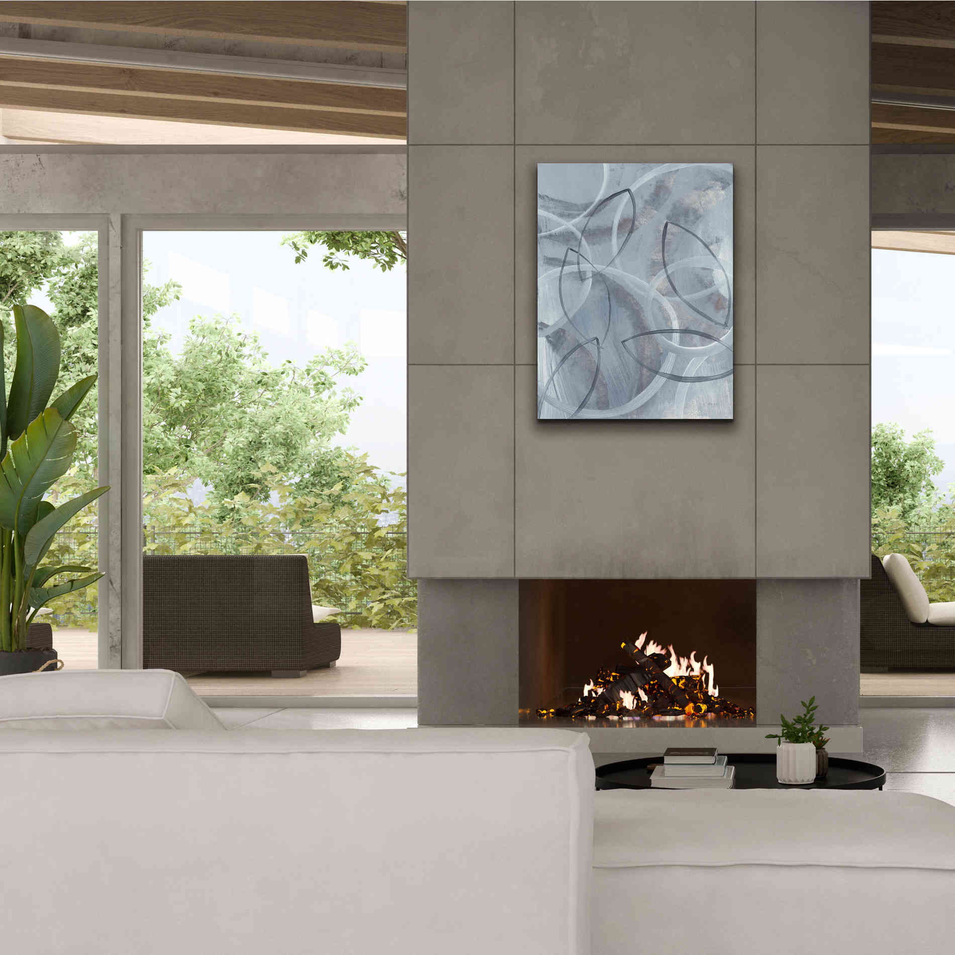 'Float II' by Jo Maye, Canvas Wall Art,26 x 34