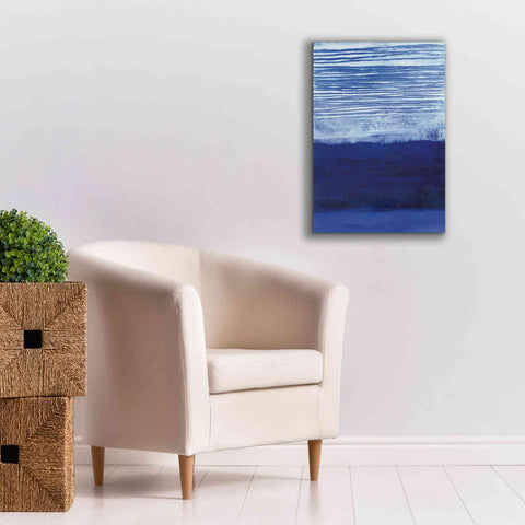 Image of 'Blue Haze' by Jo Maye, Canvas Wall Art,18 x 26