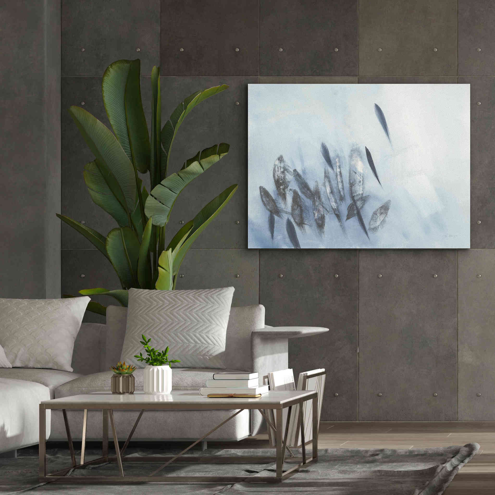 'Gently Waving' by Jo Maye, Canvas Wall Art,54 x 40