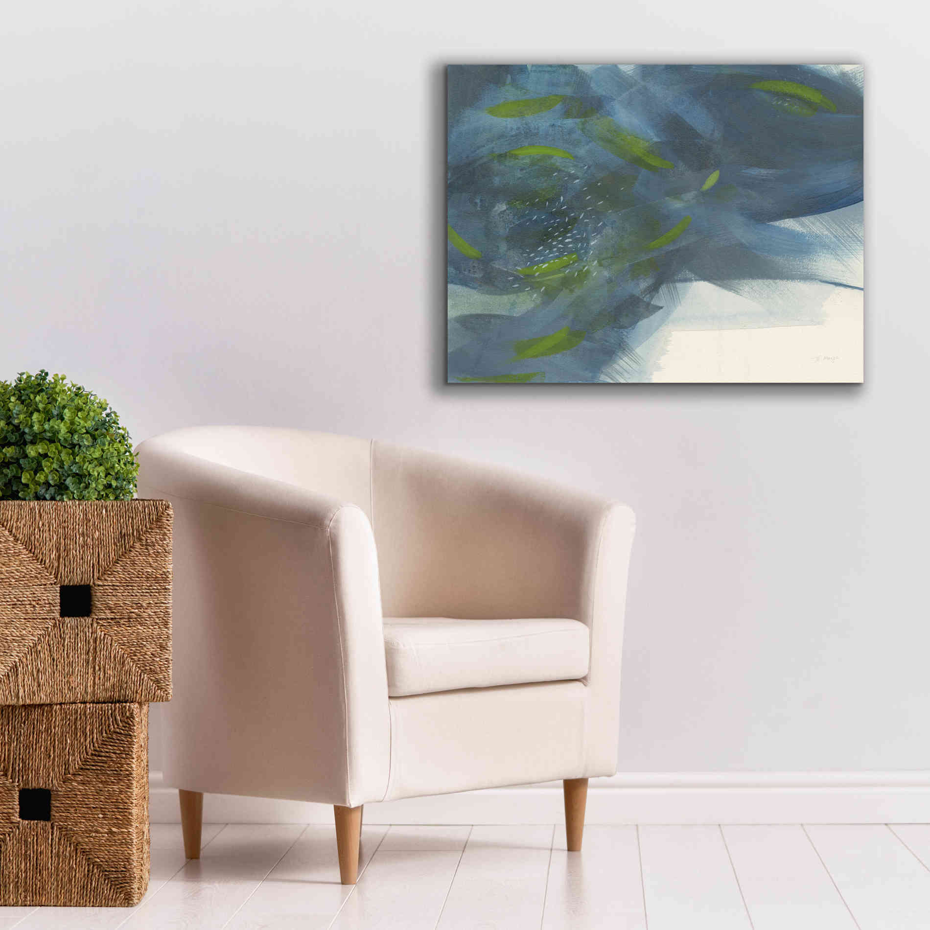 'Scatter' by Jo Maye, Canvas Wall Art,34 x 26