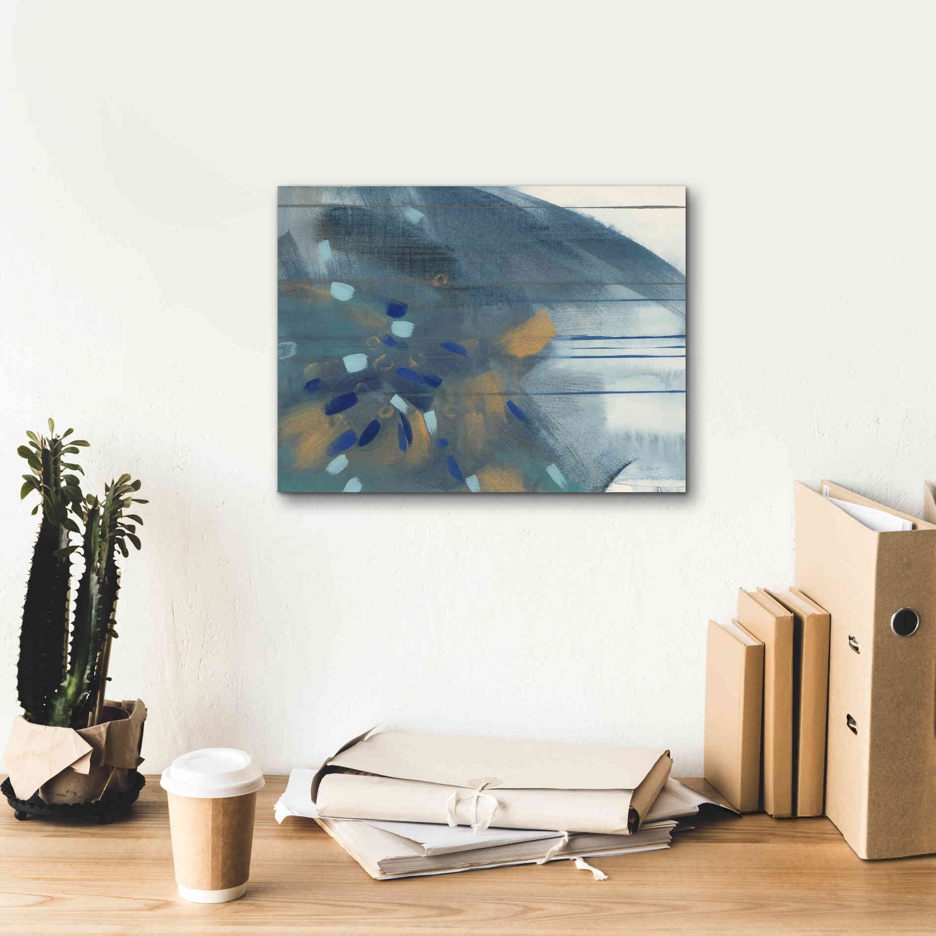 'Regal' by Jo Maye, Canvas Wall Art,16 x 12