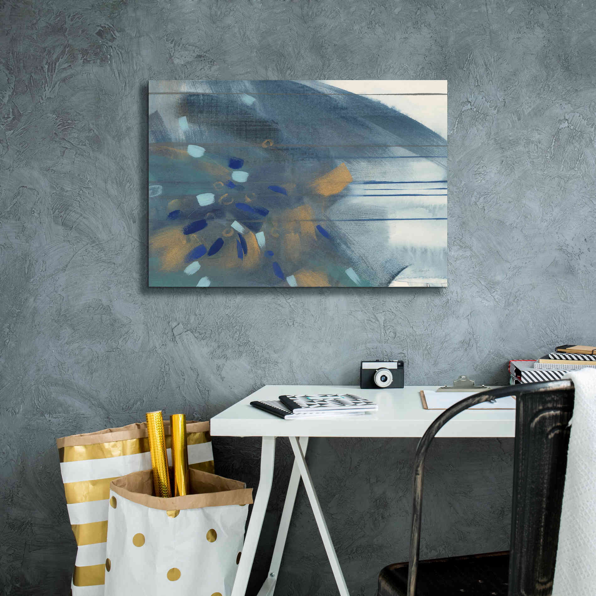 'Regal' by Jo Maye, Canvas Wall Art,26 x 18