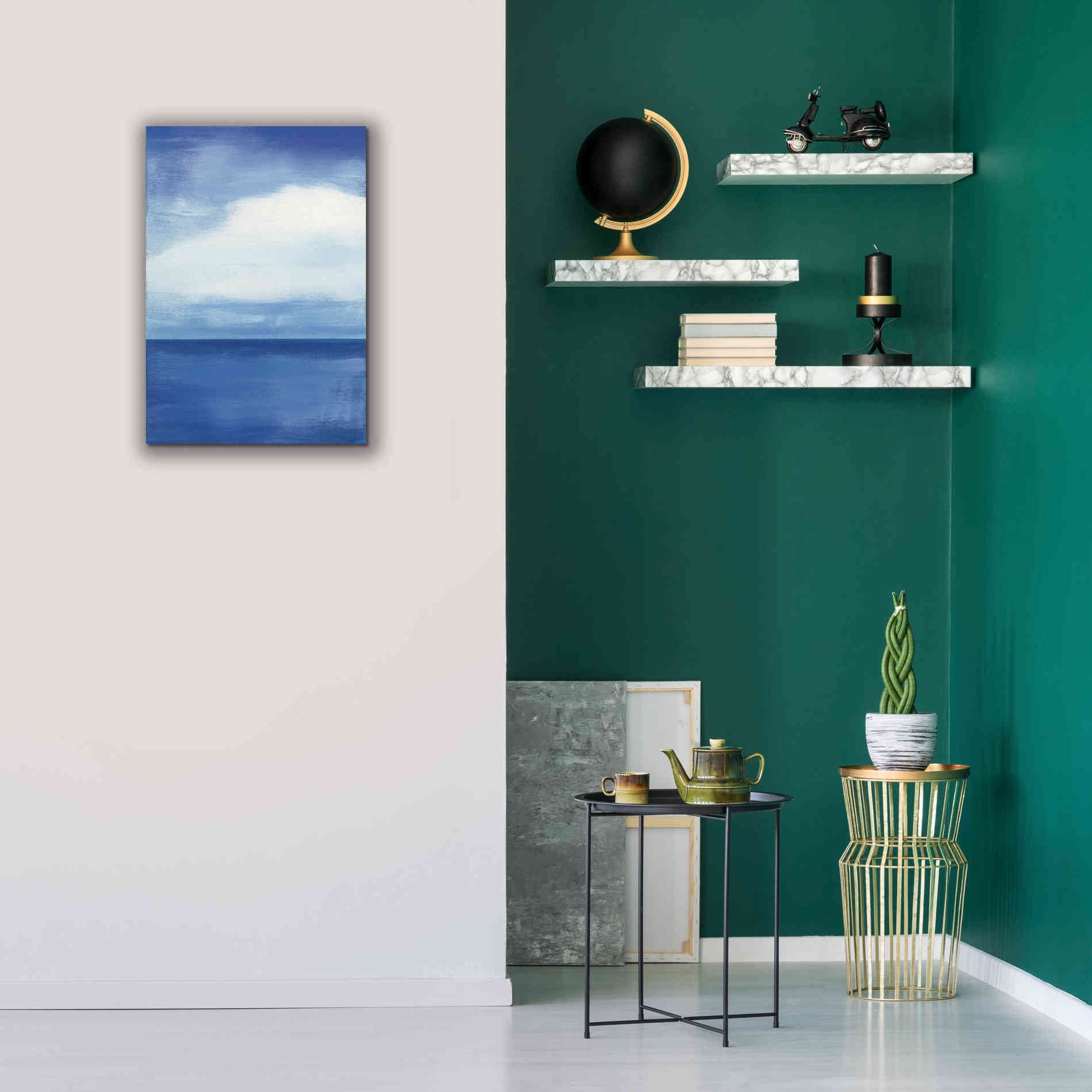 'Seascape I' by Jo Maye, Canvas Wall Art,18 x 26