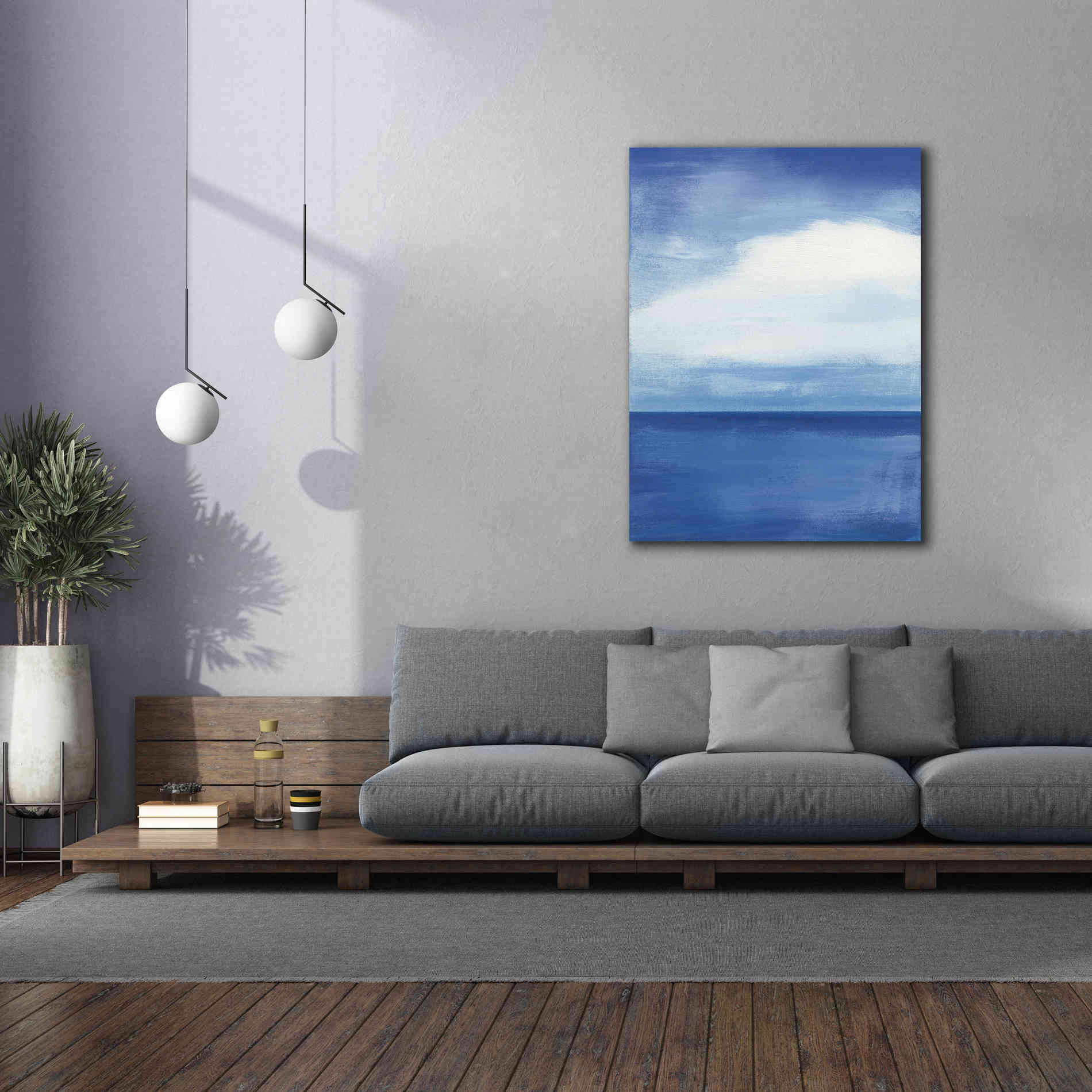 'Seascape I' by Jo Maye, Canvas Wall Art,40 x 54