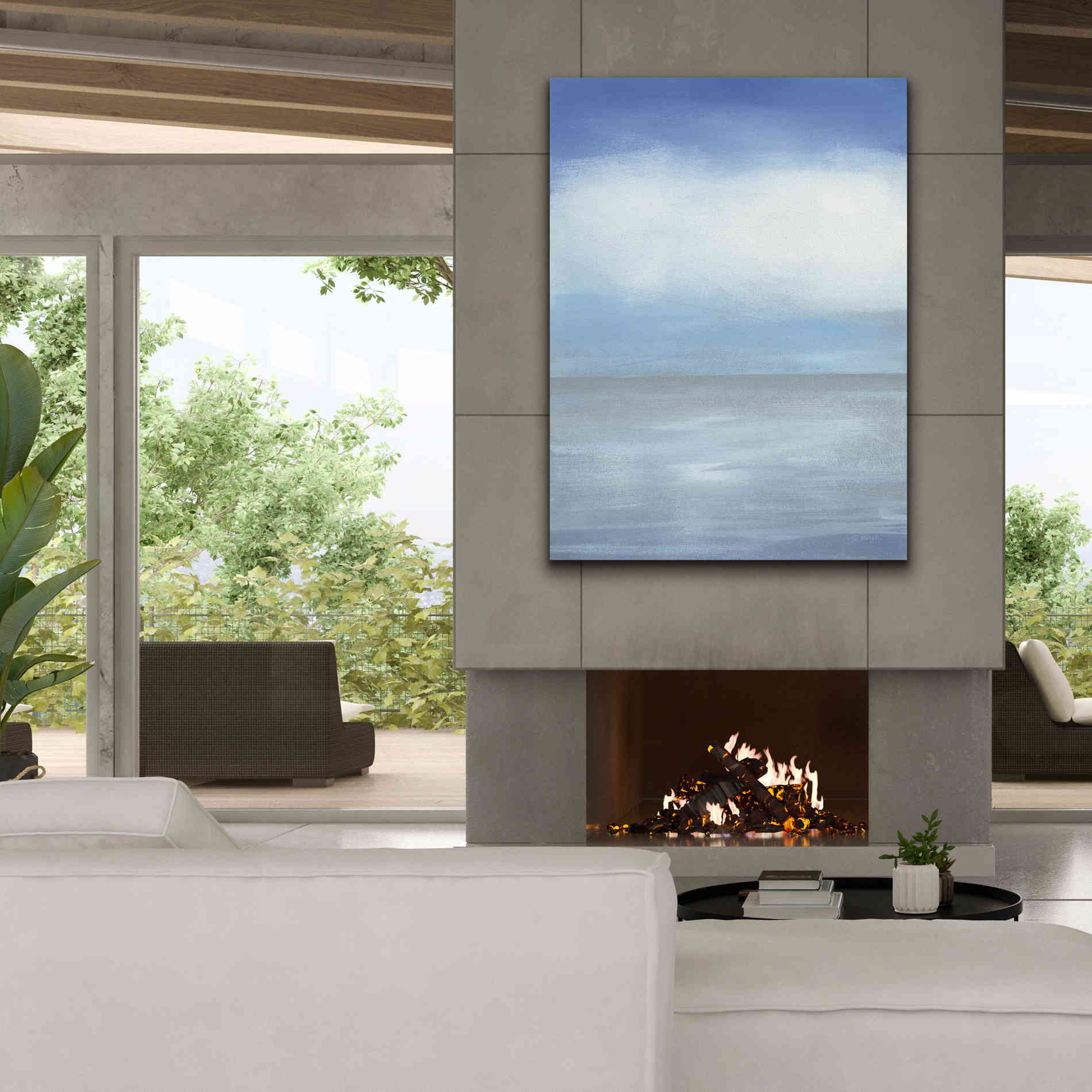 'Seascape II' by Jo Maye, Canvas Wall Art,40 x 54