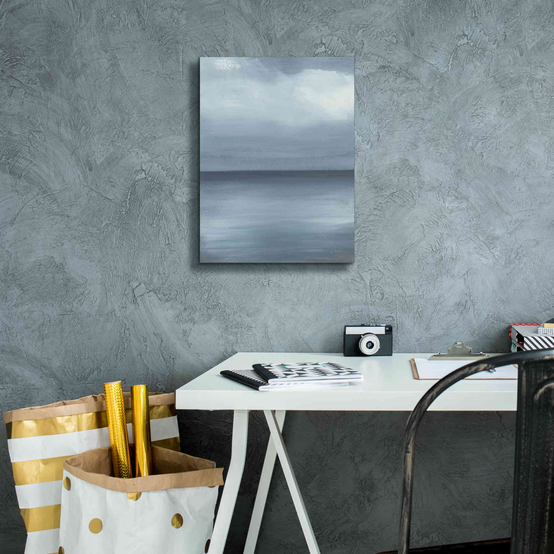 'Seascape III' by Jo Maye, Canvas Wall Art,12 x 16