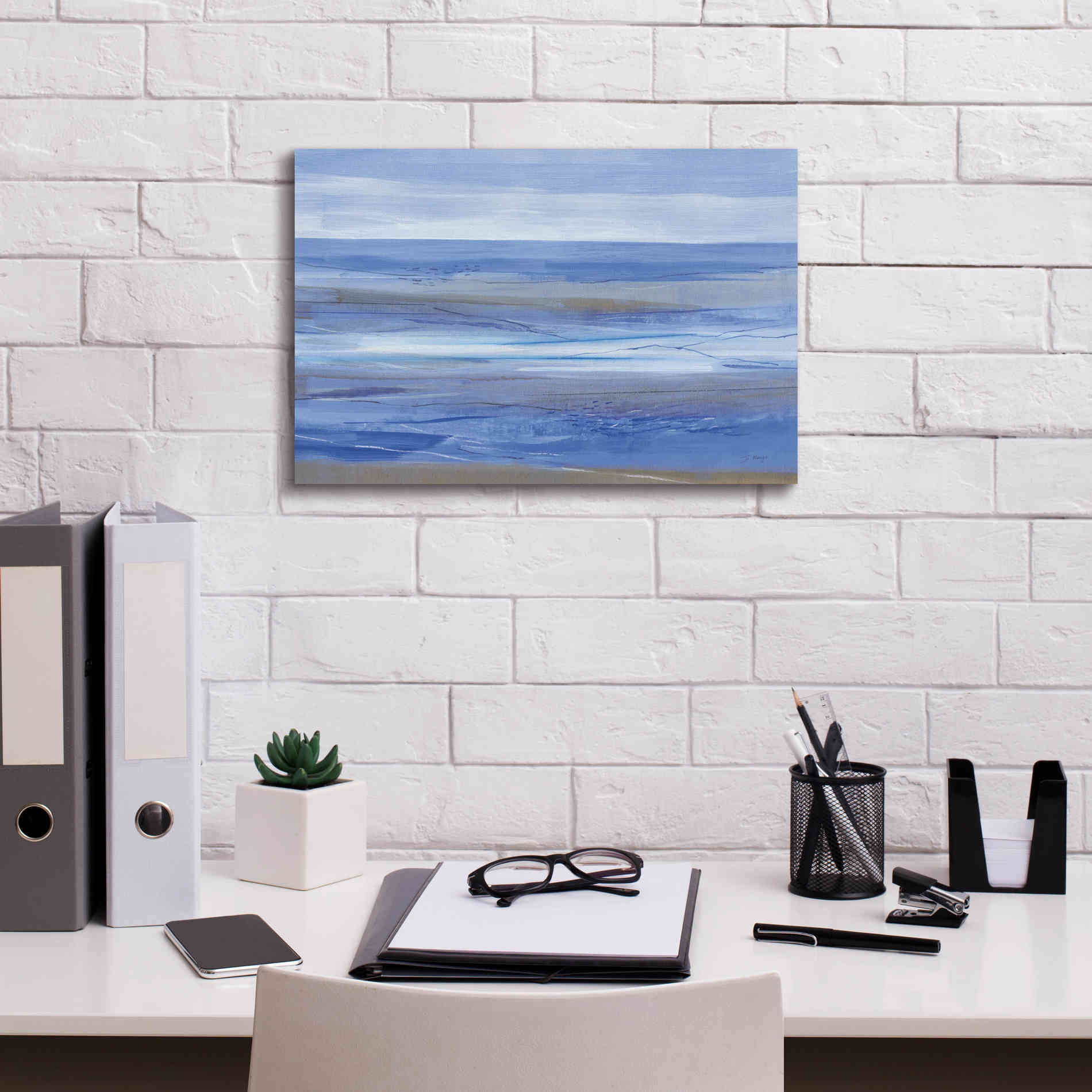 'Summer Morning' by Jo Maye, Canvas Wall Art,18 x 12