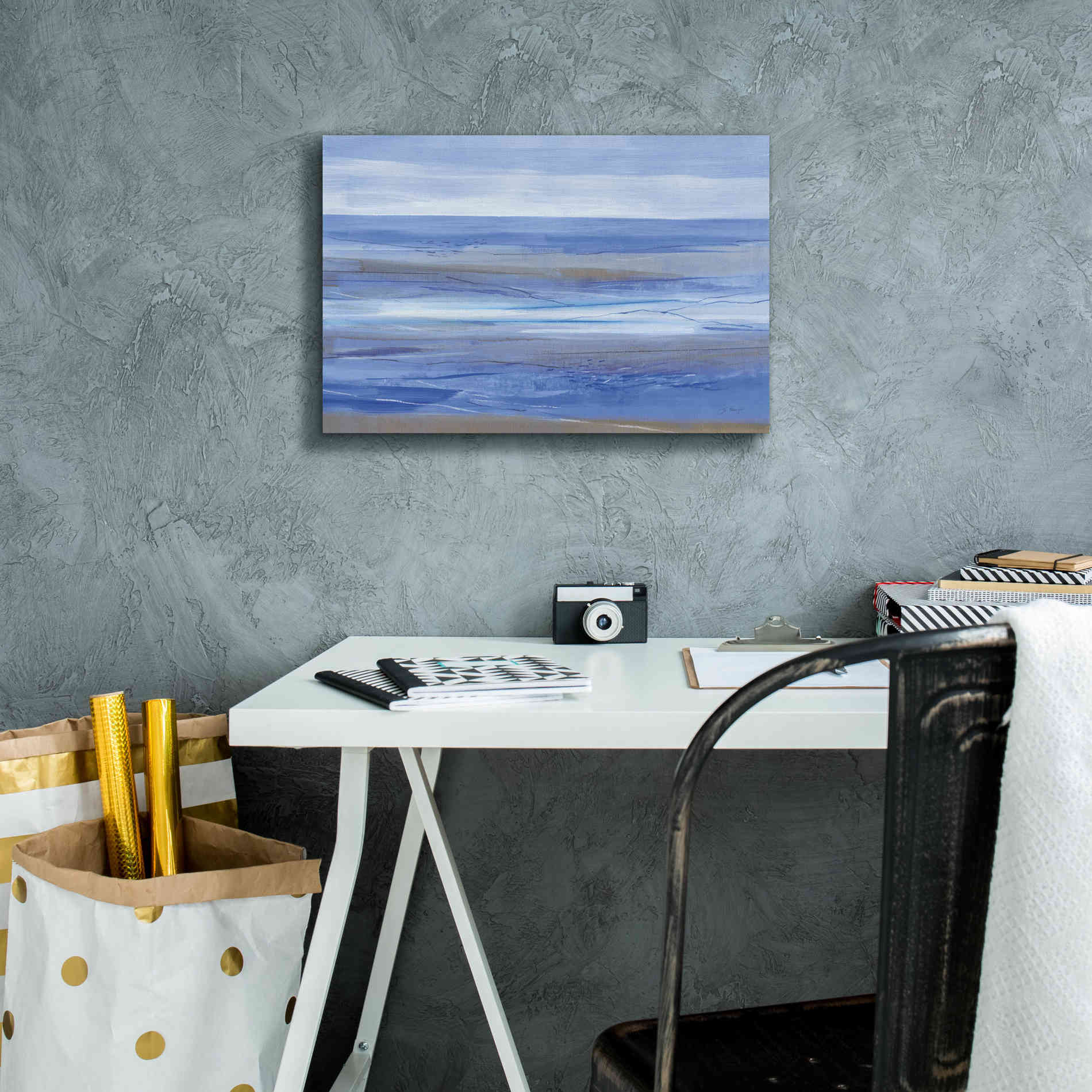 'Summer Morning' by Jo Maye, Canvas Wall Art,18 x 12
