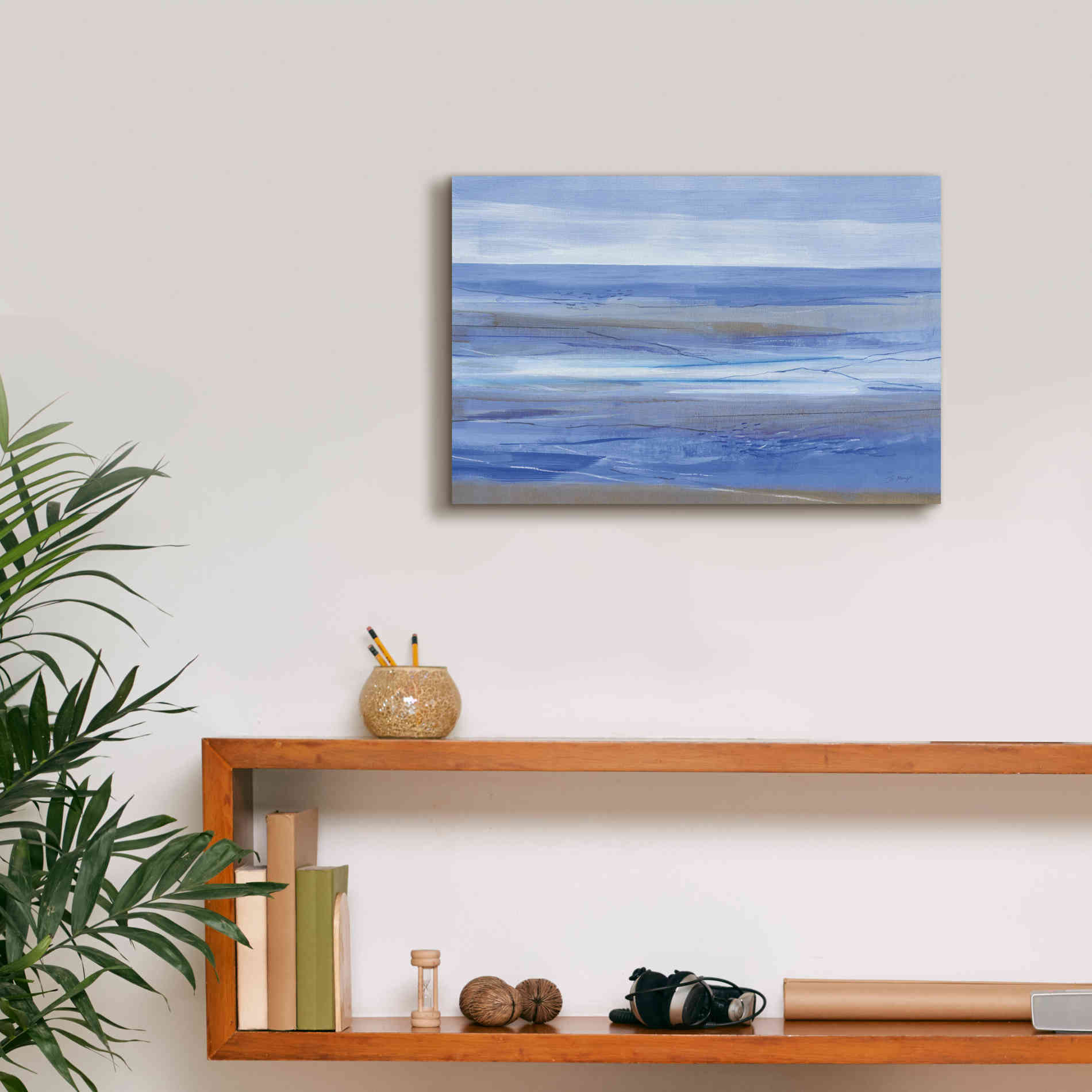 'Summer Morning' by Jo Maye, Canvas Wall Art,18 x 12