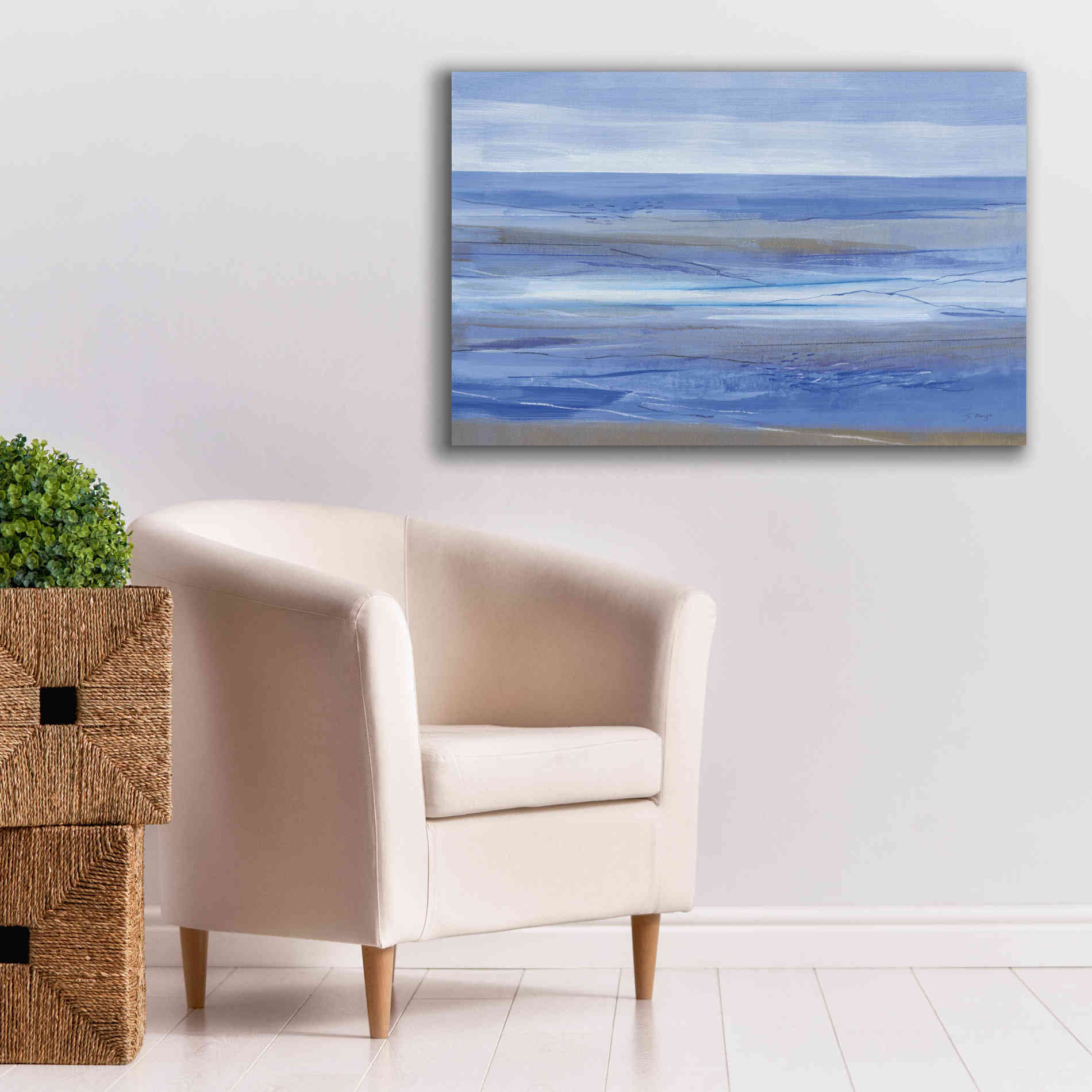 'Summer Morning' by Jo Maye, Canvas Wall Art,40 x 26