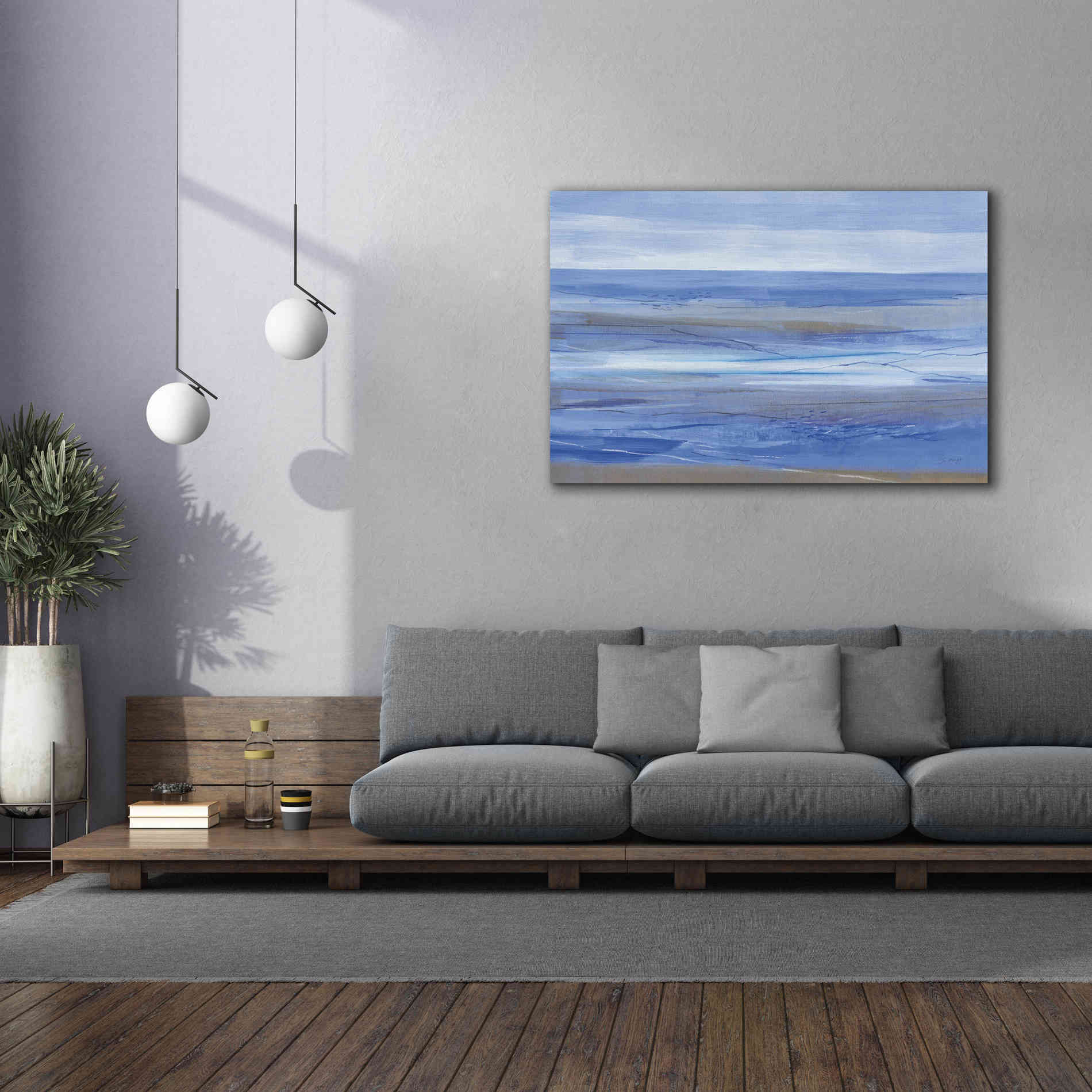 'Summer Morning' by Jo Maye, Canvas Wall Art,60 x 40