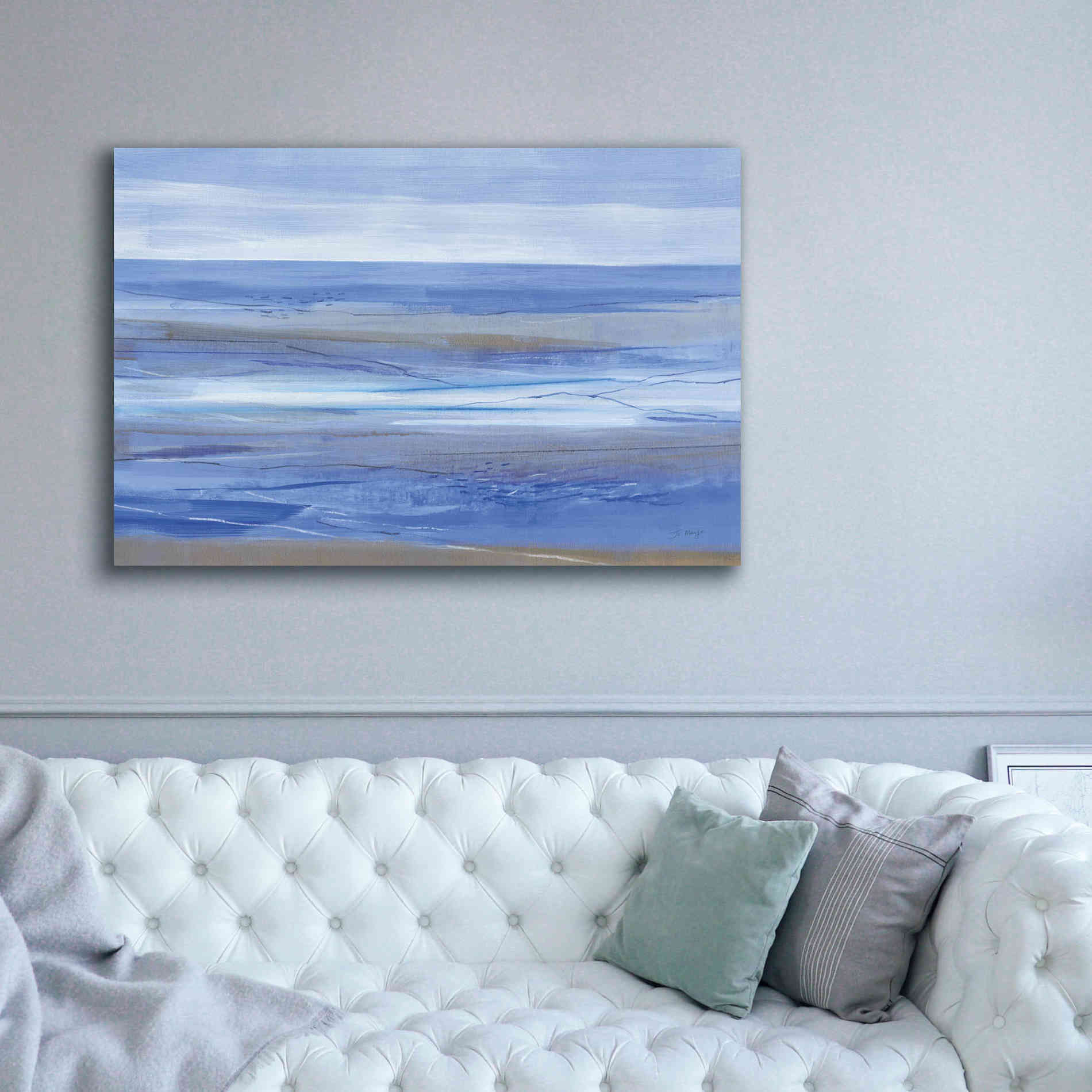 'Summer Morning' by Jo Maye, Canvas Wall Art,60 x 40