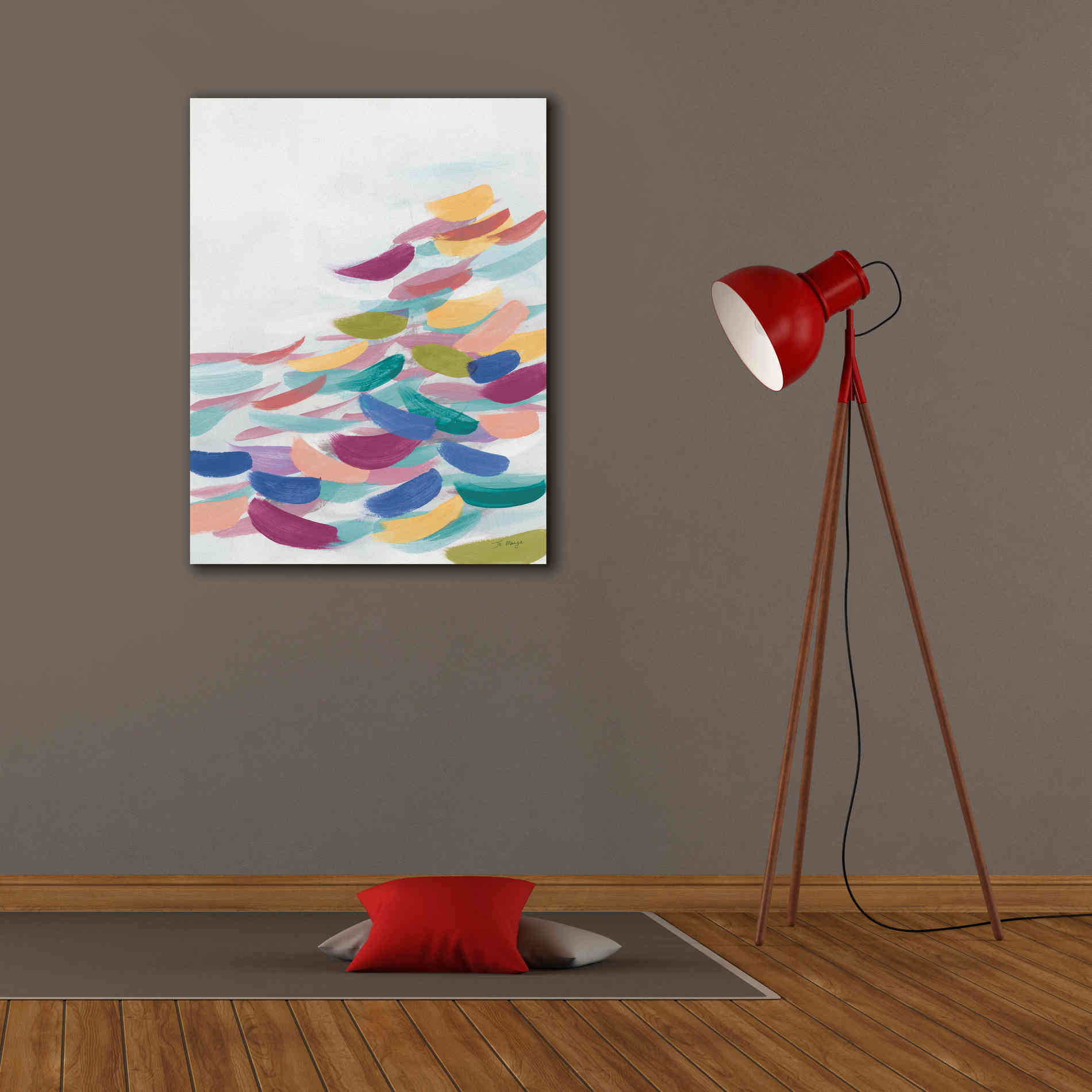 'Drift Pastel' by Jo Maye, Canvas Wall Art,26 x 34