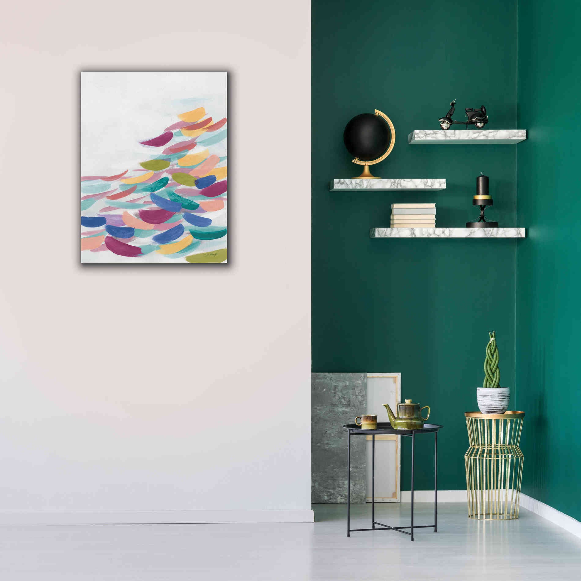'Drift Pastel' by Jo Maye, Canvas Wall Art,26 x 34