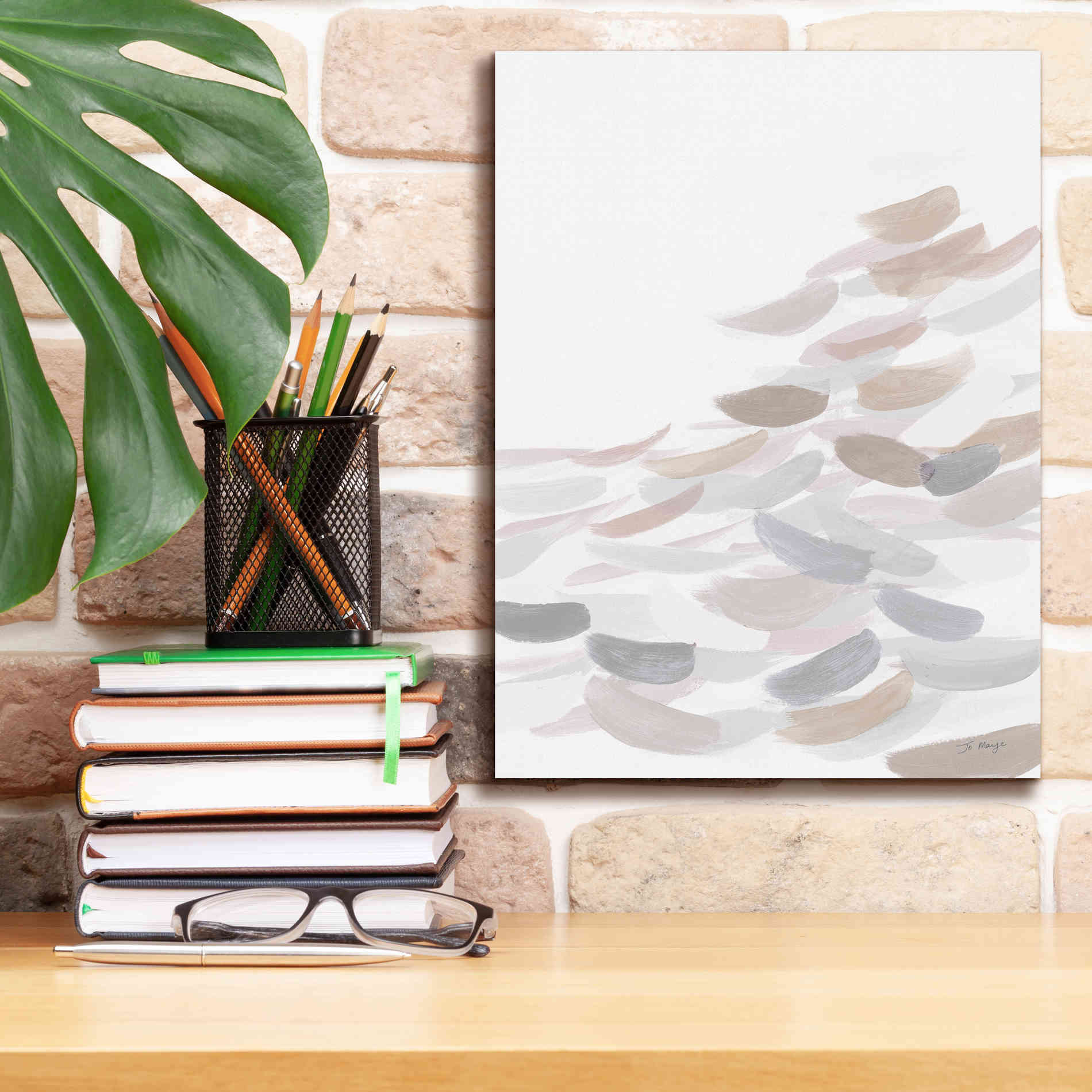 'Drift Neutral' by Jo Maye, Canvas Wall Art,12 x 16