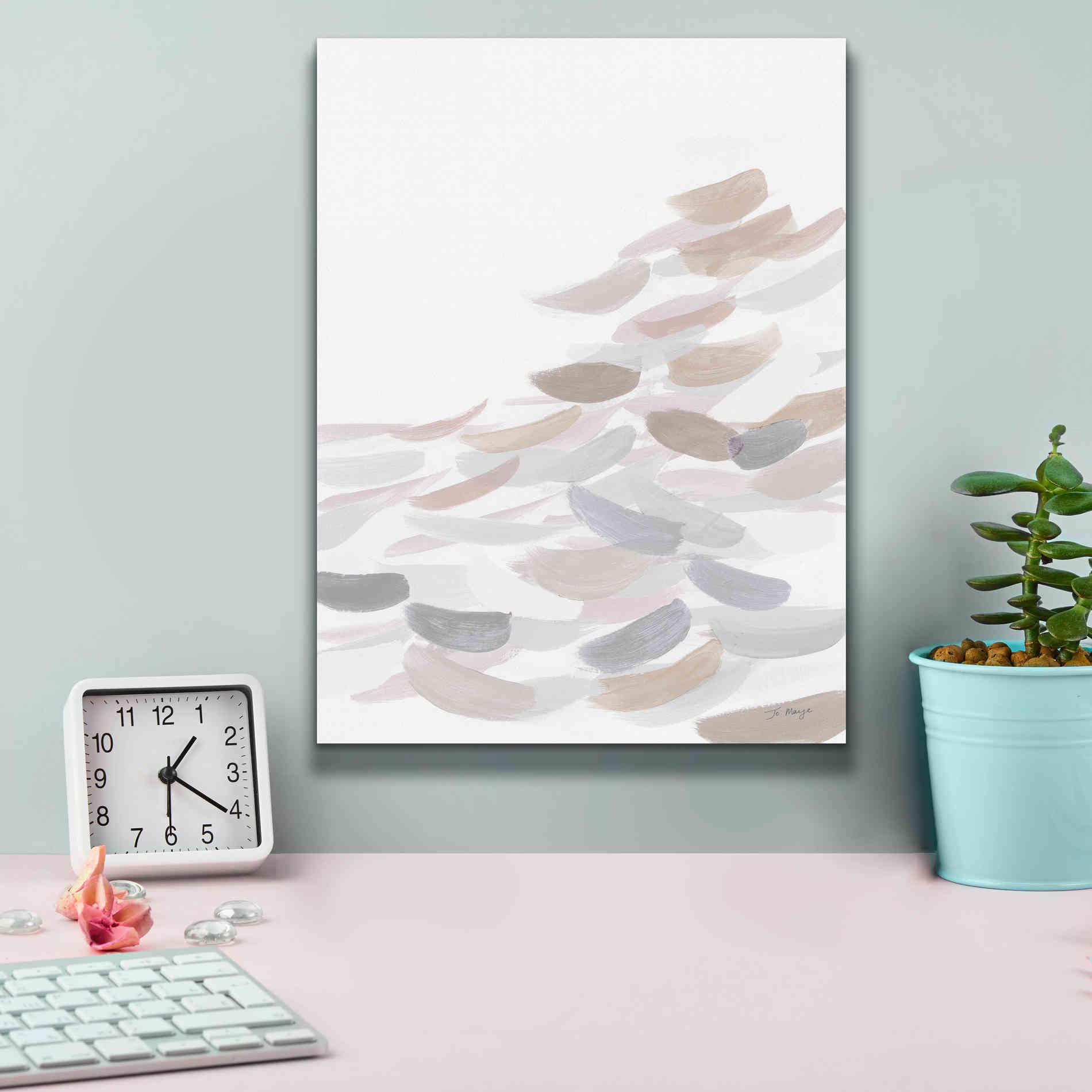 'Drift Neutral' by Jo Maye, Canvas Wall Art,12 x 16
