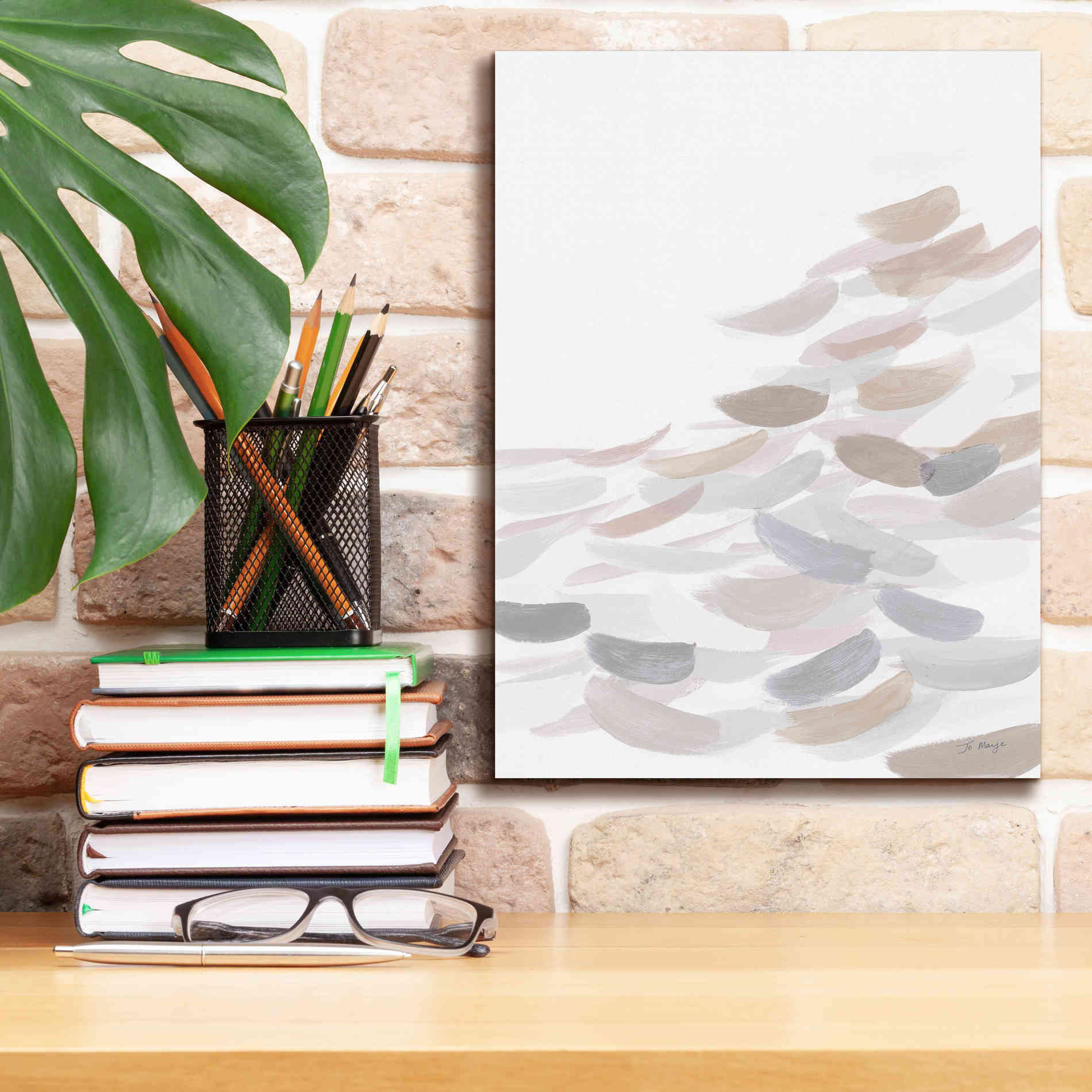 'Drift Neutral' by Jo Maye, Canvas Wall Art,12 x 16