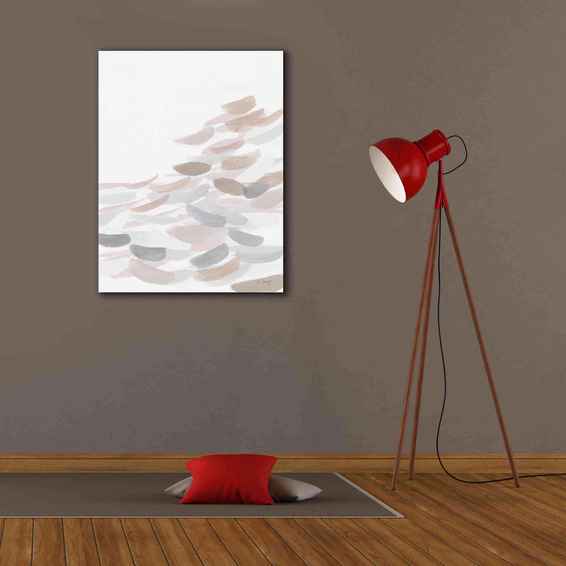 'Drift Neutral' by Jo Maye, Canvas Wall Art,26 x 34