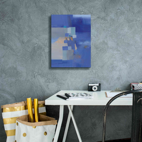 Image of 'Blue Dawn' by Jo Maye, Canvas Wall Art,12 x 16