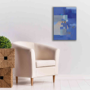 'Blue Dawn' by Jo Maye, Canvas Wall Art,18 x 26