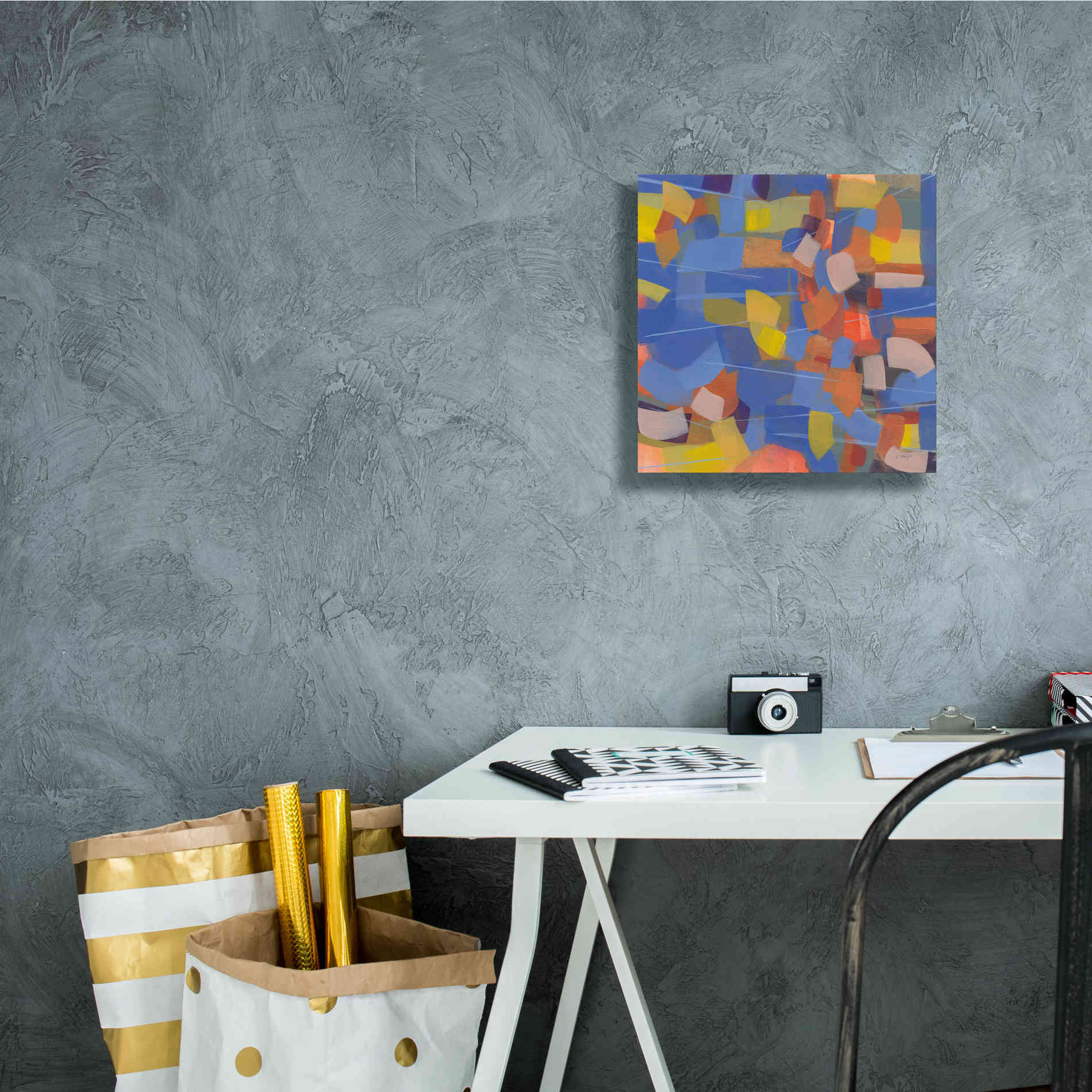 'Intensity' by Jo Maye, Canvas Wall Art,12 x 12
