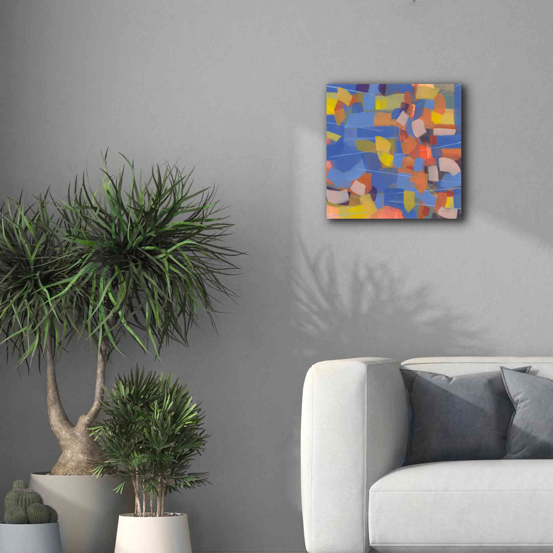 'Intensity' by Jo Maye, Canvas Wall Art,18 x 18