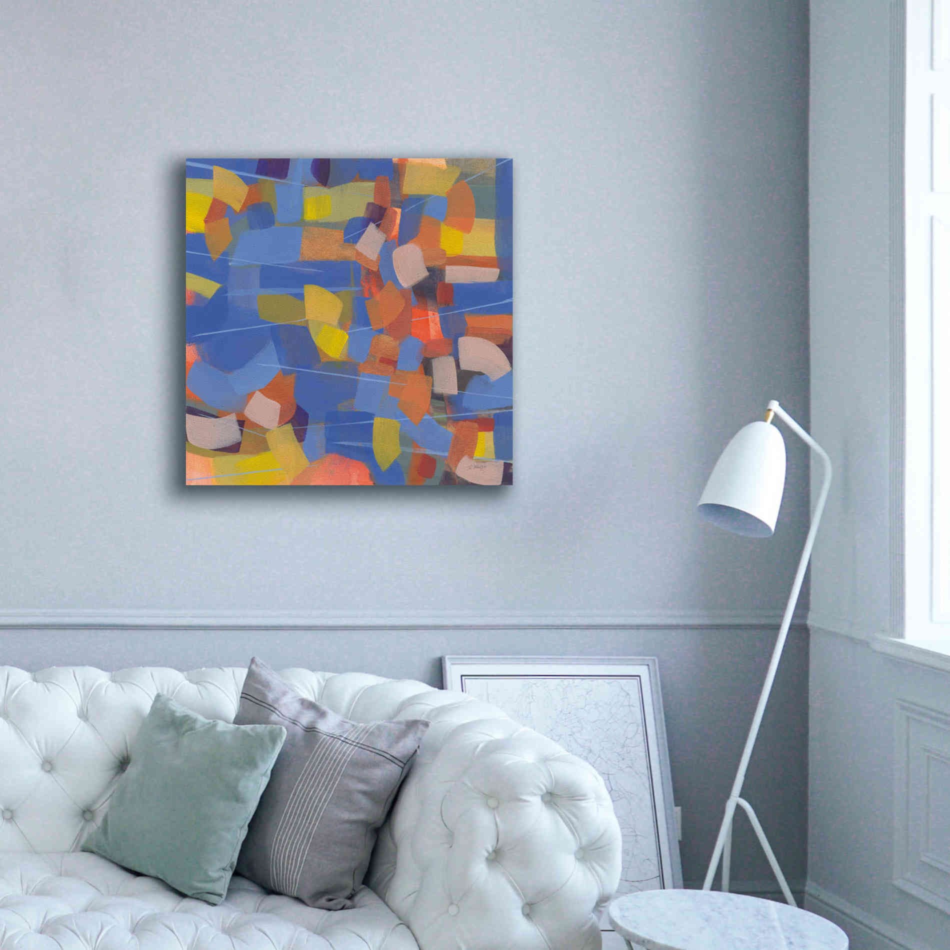 'Intensity' by Jo Maye, Canvas Wall Art,37 x 37