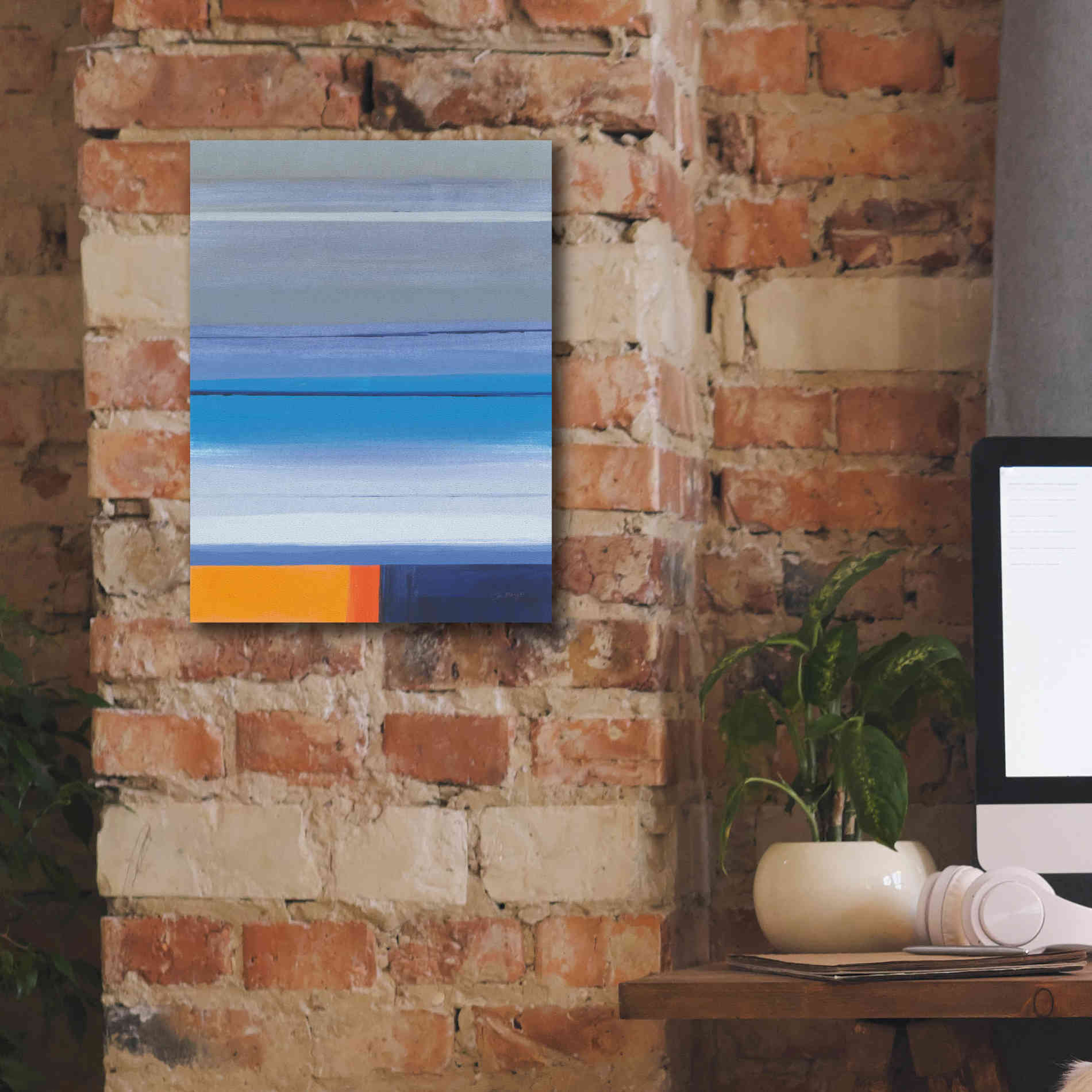 'Sight Lines' by Jo Maye, Canvas Wall Art,12 x 16