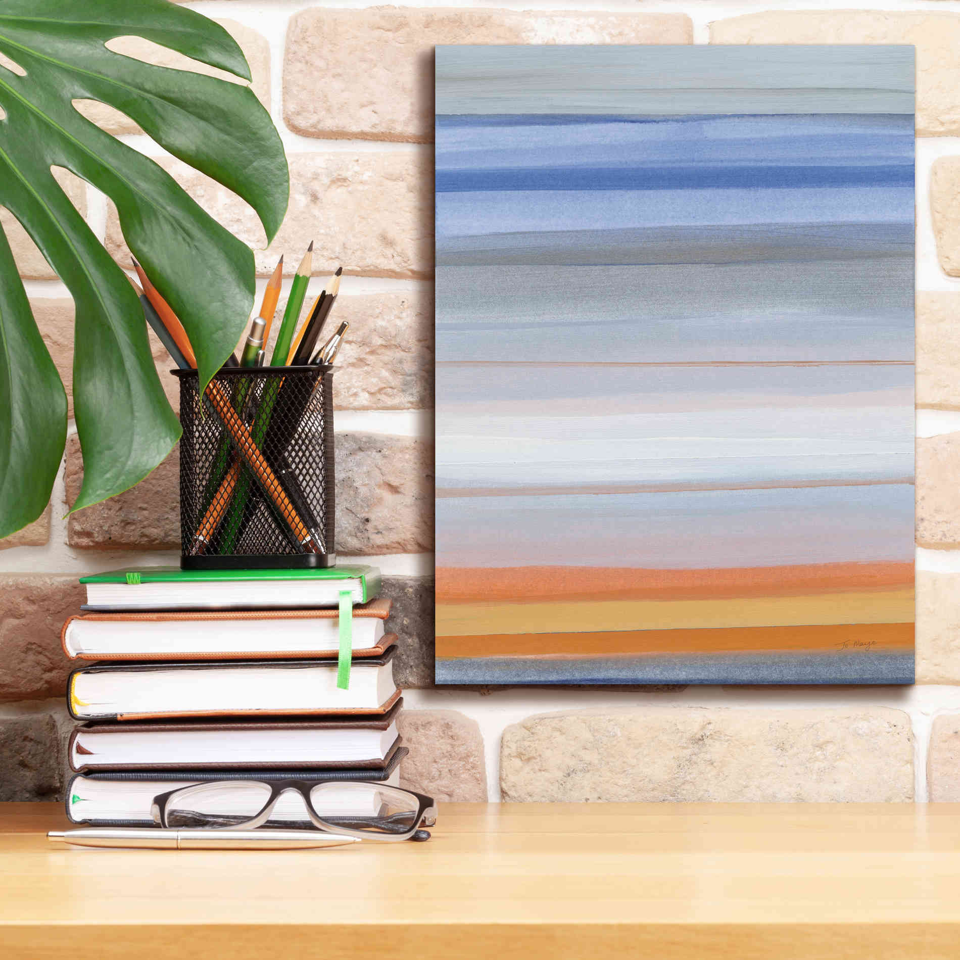 'Horizons' by Jo Maye, Canvas Wall Art,12 x 16