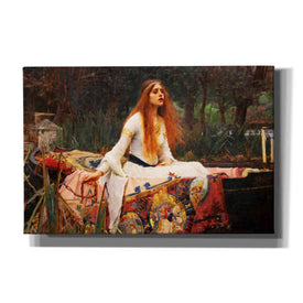 'The Lady of Shalott' by John William Waterhouse, Canvas Wall Art