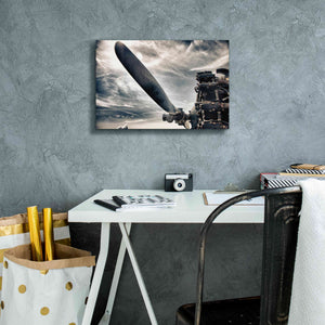 'Aero Maquina' by Nathan Larson, Canvas Wall Art,18 x 12