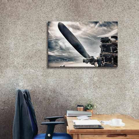 Image of 'Aero Maquina' by Nathan Larson, Canvas Wall Art,40 x 26