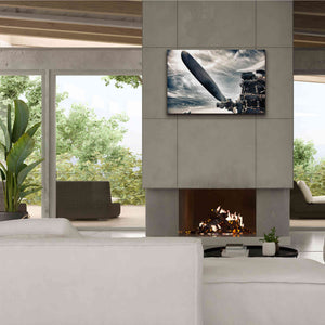 'Aero Maquina' by Nathan Larson, Canvas Wall Art,40 x 26