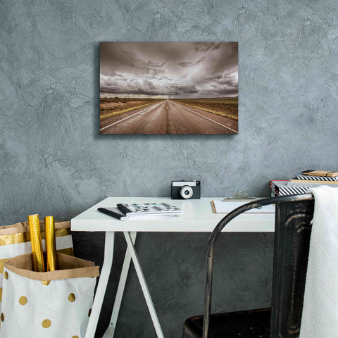 Image of 'Into The Storm' by Nathan Larson, Canvas Wall Art,18x12