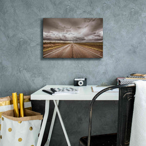 'Into The Storm' by Nathan Larson, Canvas Wall Art,18x12
