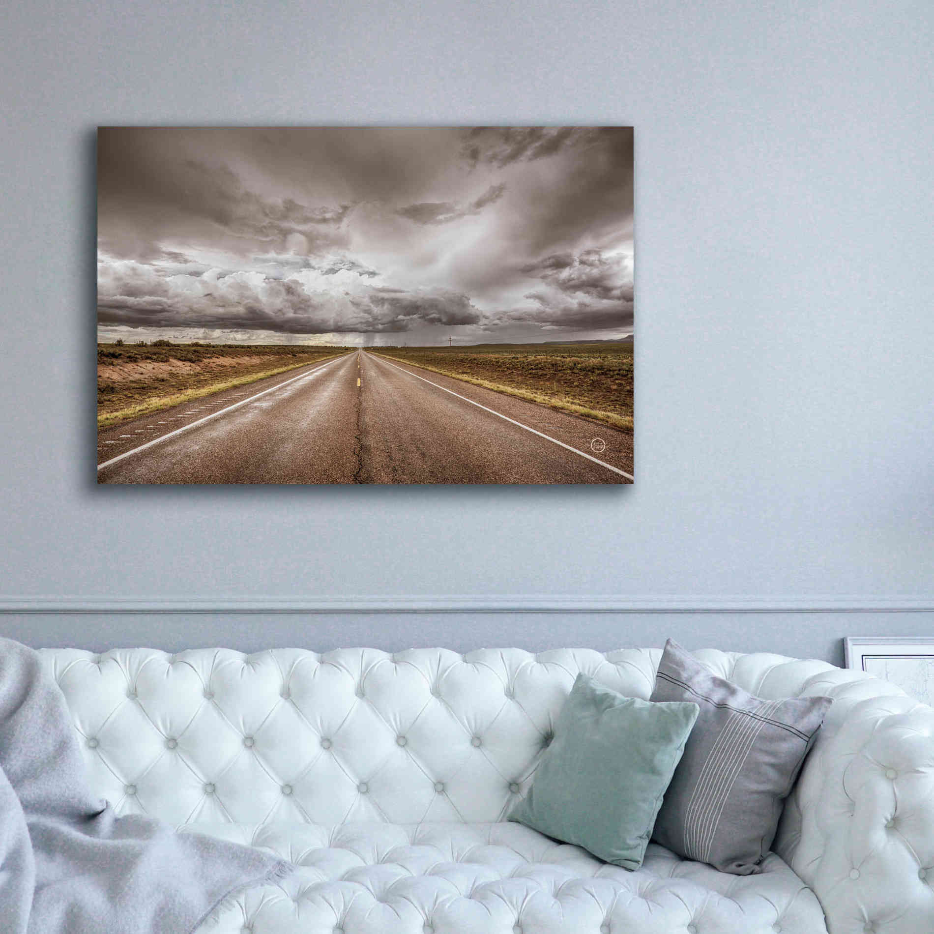 'Into The Storm' by Nathan Larson, Canvas Wall Art,60x40