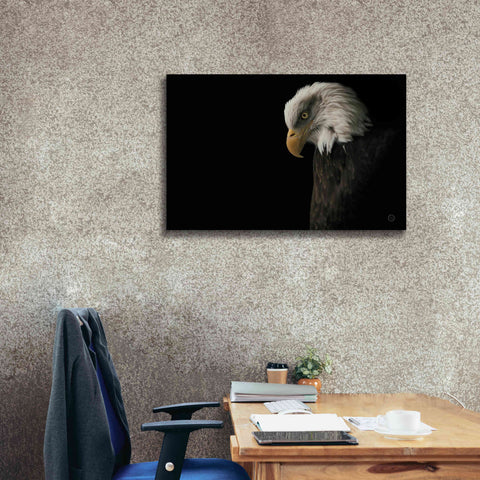 Image of 'Eagle Bow' by Nathan Larson, Canvas Wall Art,40 x 26